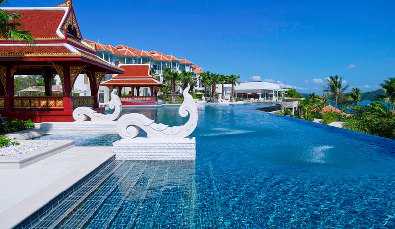 Amatara Wellness Resort-Infinity edge pool